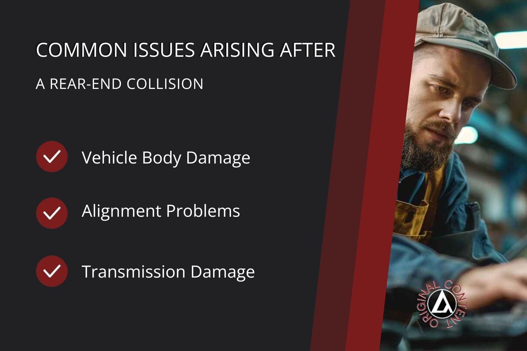 Common Issues Arising After a Vehicle Accident. Common Issues Arising After a Vehicle Accident.