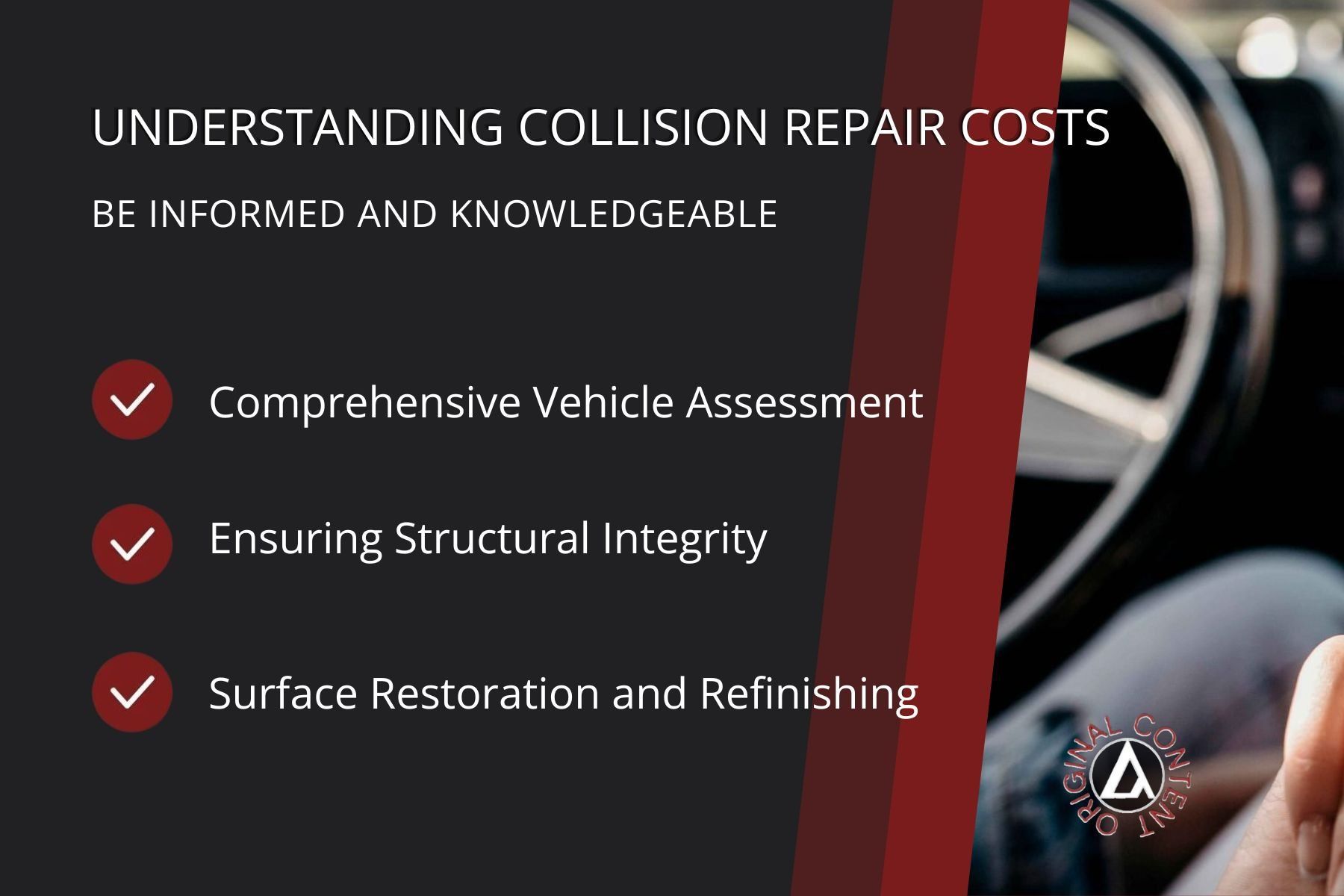 Understanding Collision Repair Costs Understanding Collision Repair Costs