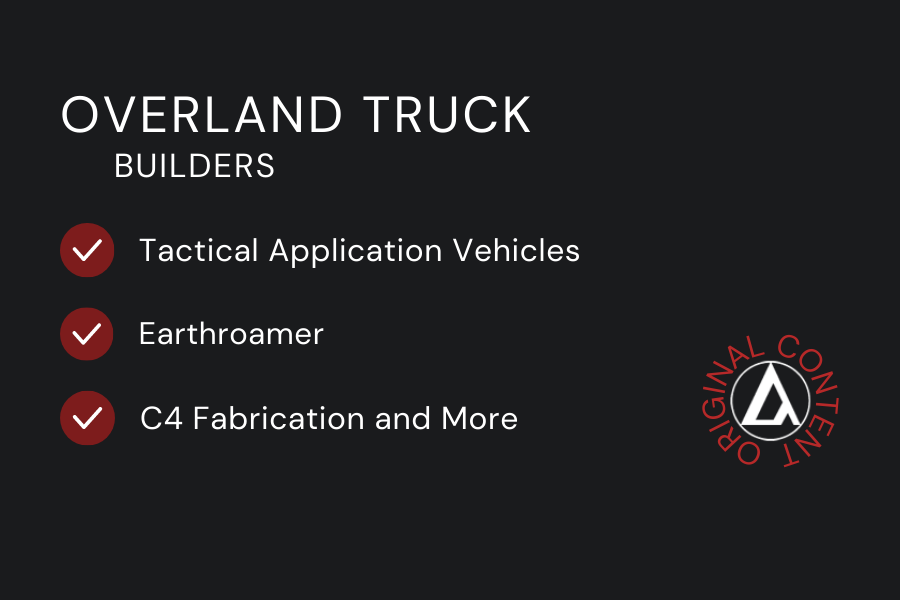 Overland Truck Builders Overland Truck Builders