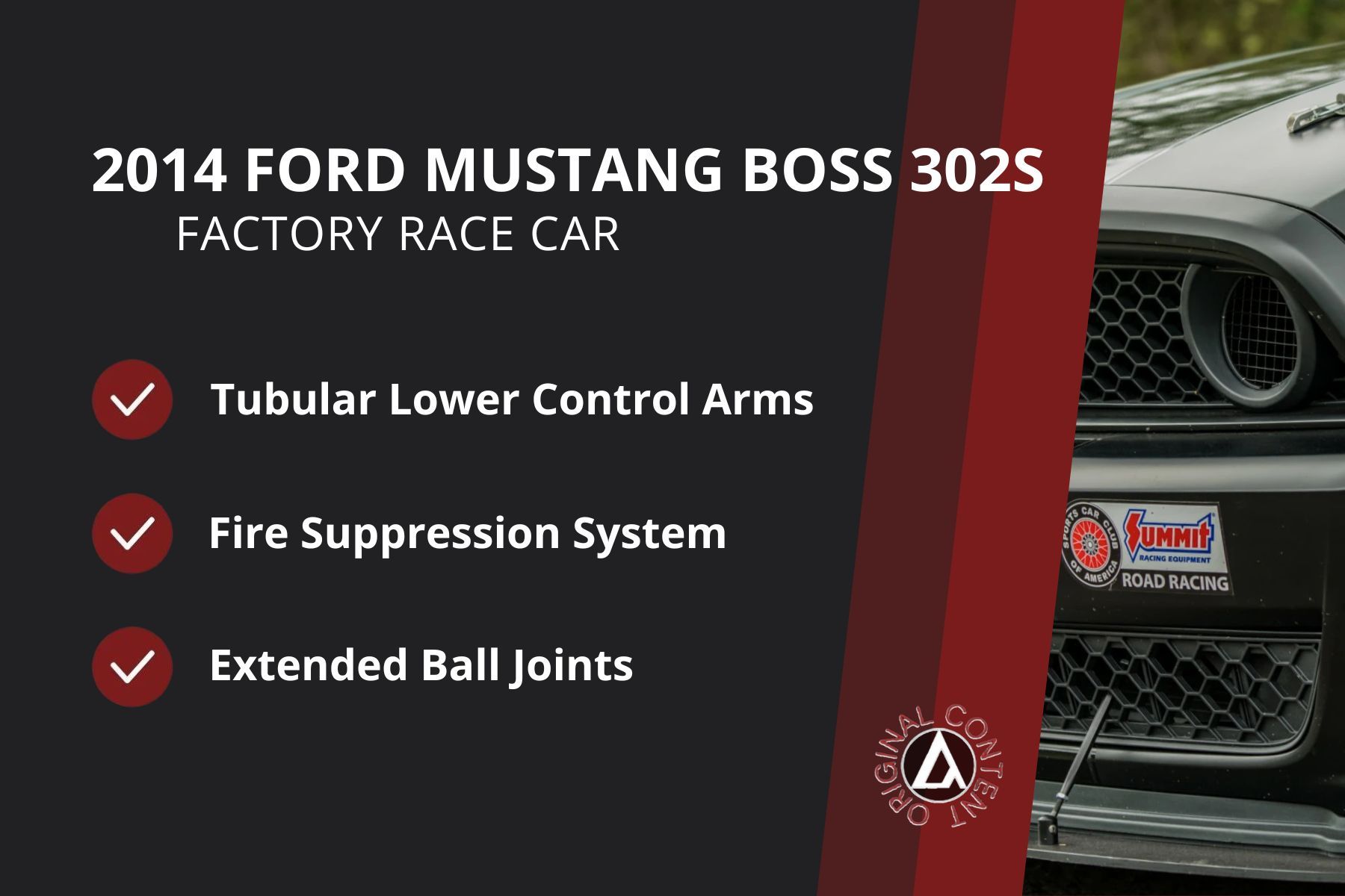 Race Ready Ford Mustang Race Ready Ford Mustang