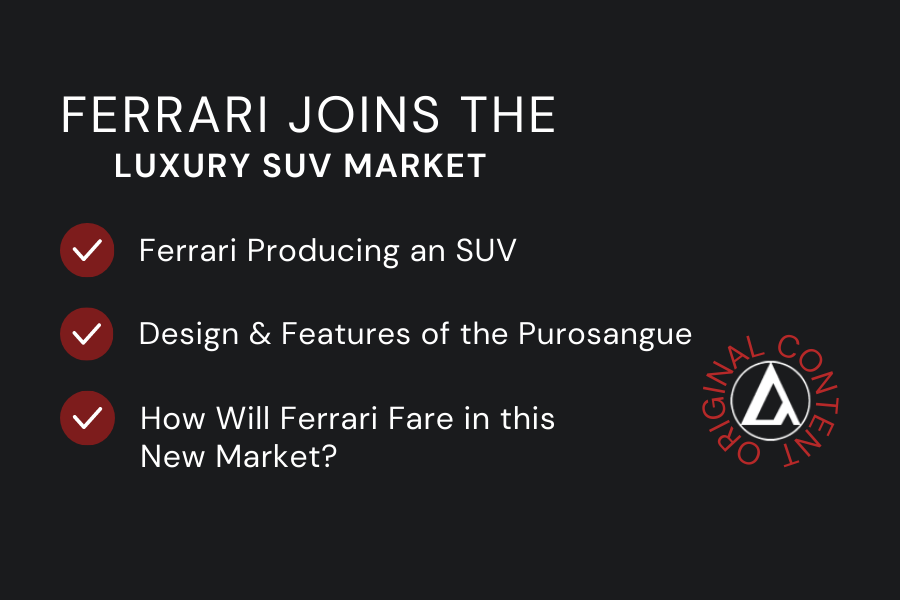 Ferrari Joins the Luxury SUV Competition