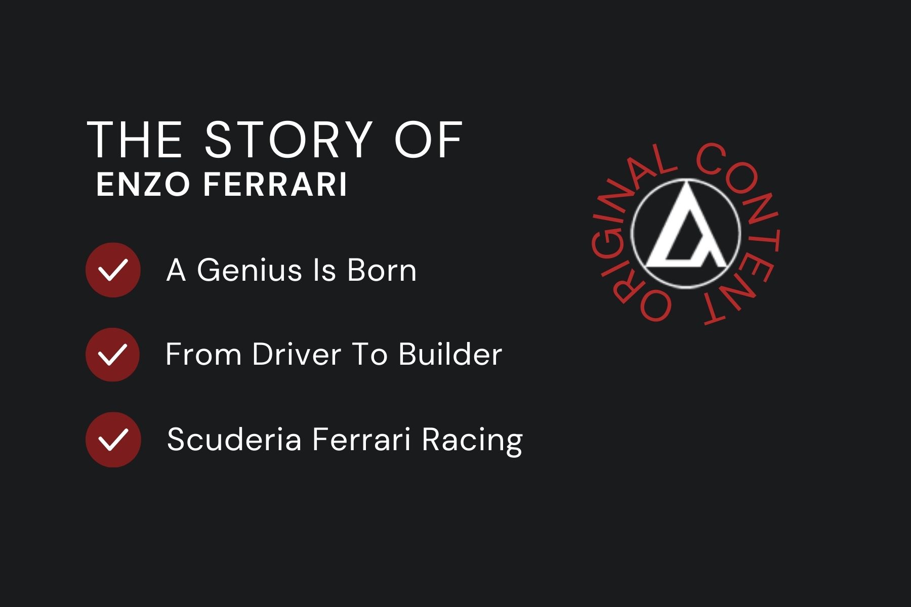 story of enzo ferrari