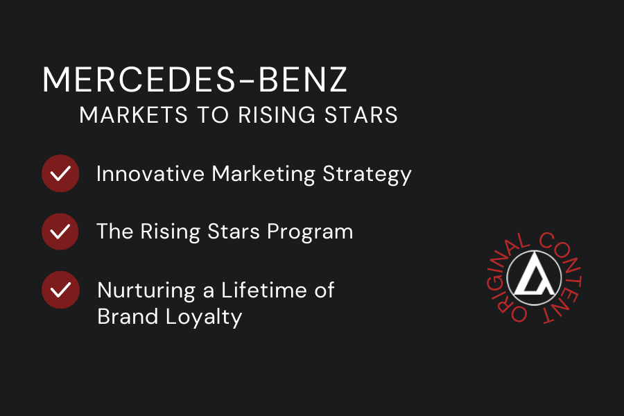 Mercedes-Benz Markets to Rising Stars