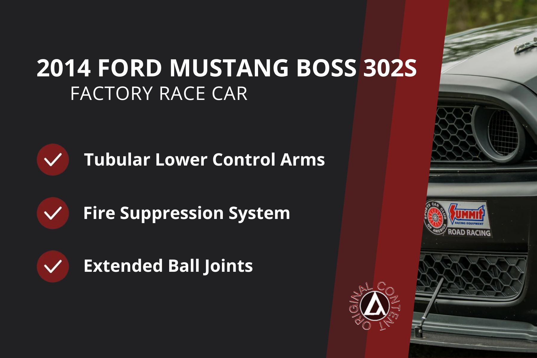 Race Ready Ford Mustang