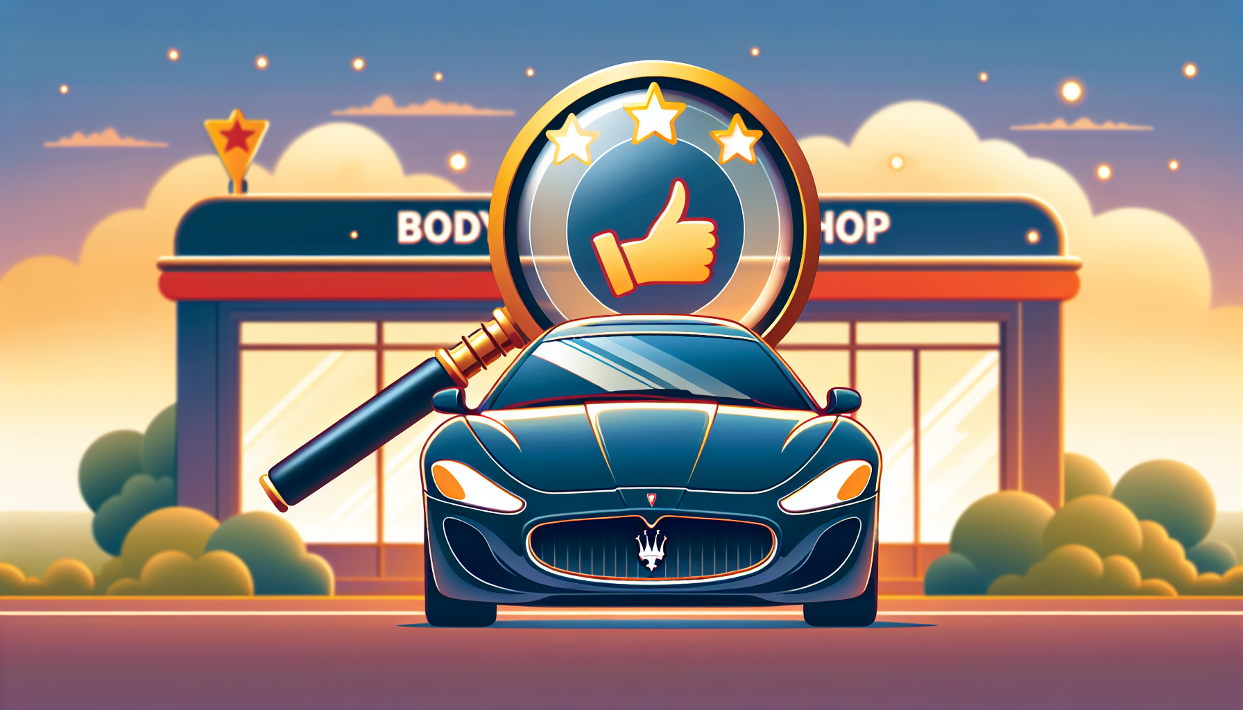 Locating a reputable Maserati body shop