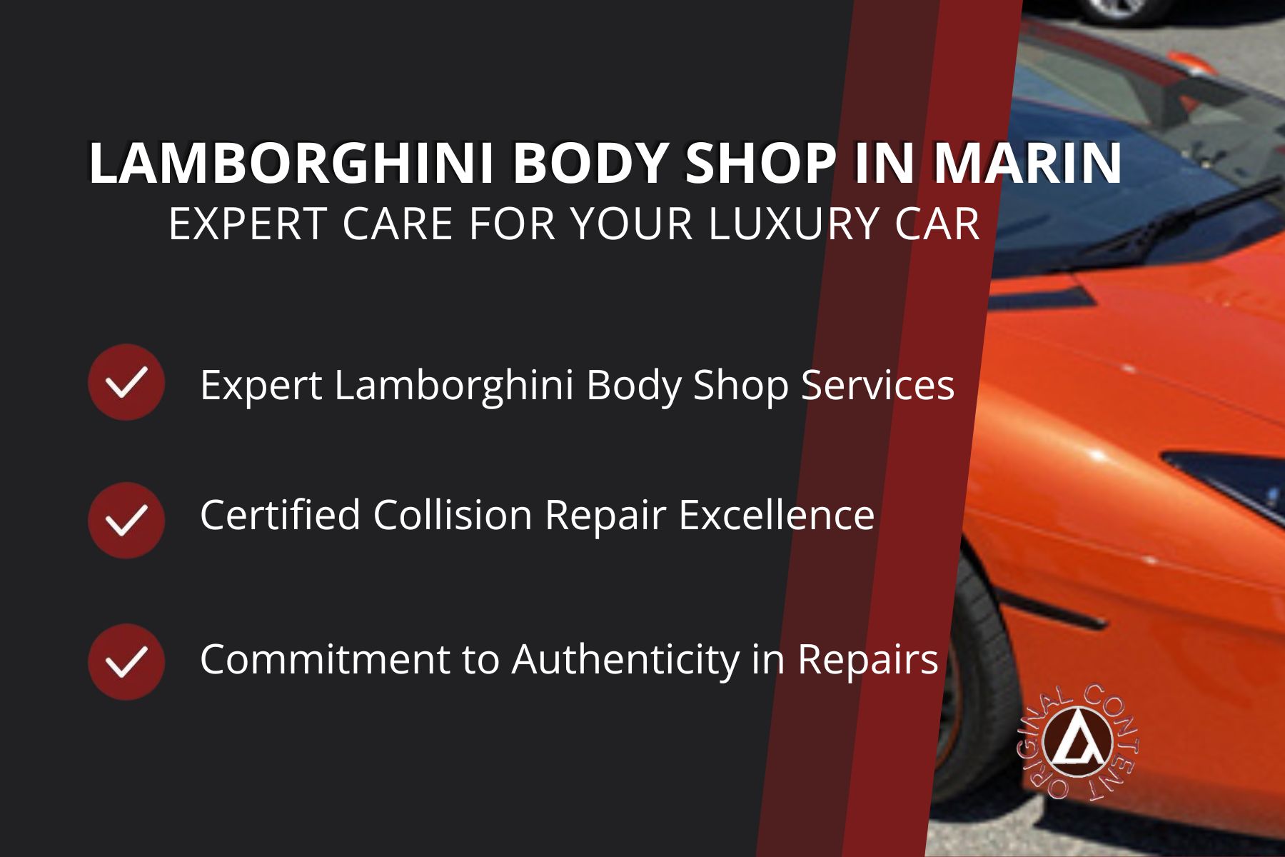 Lamborghini Body Shop