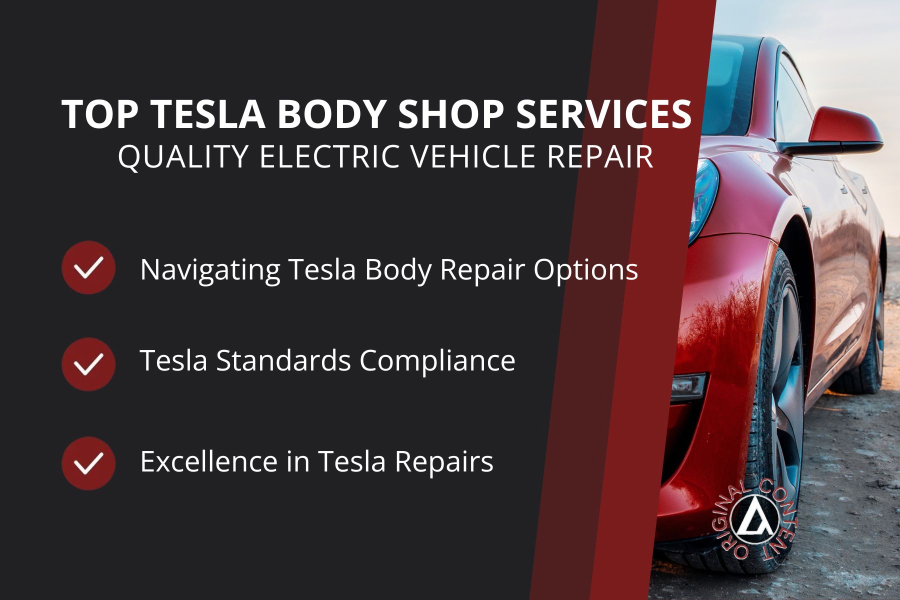 TESLA Approved - Body Shop