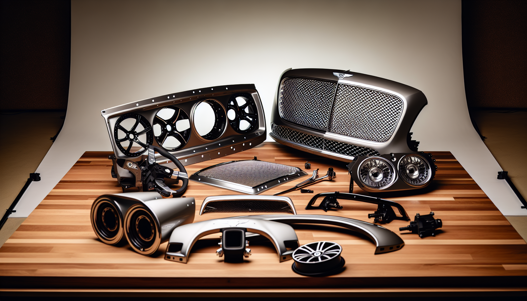 Genuine Bentley parts for auto body repairs