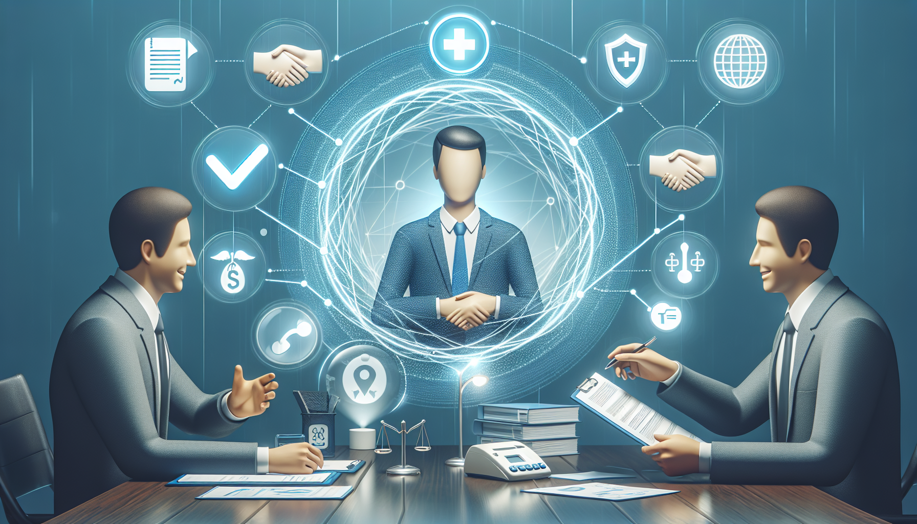 Seamless coordination with insurance providers at a certified center