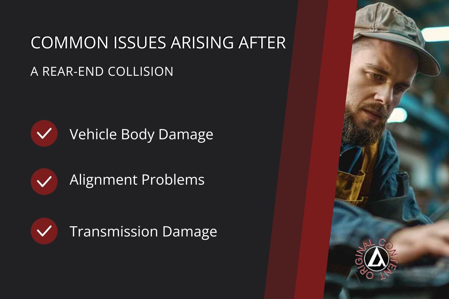 Common Issues Arising After a Vehicle Accident.