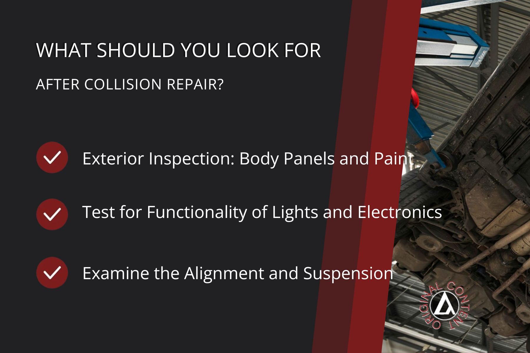 What Should You Look for After Collision Repair?