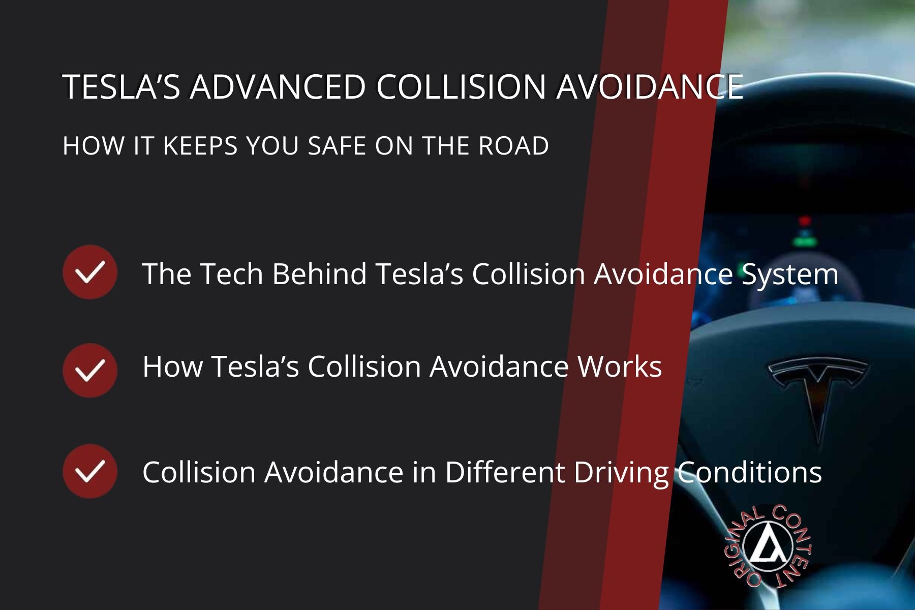 Tesla’s Advanced Collision Avoidance